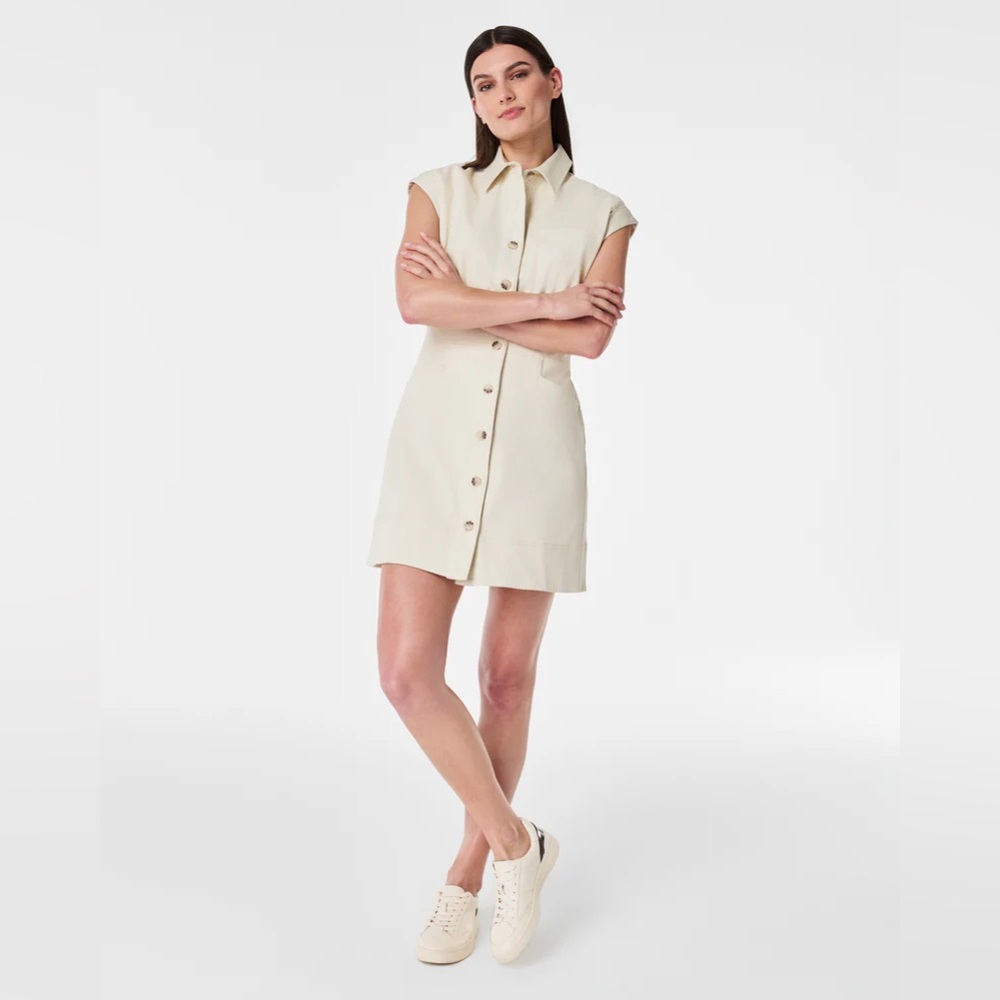 Spanx Twill Utility Dress